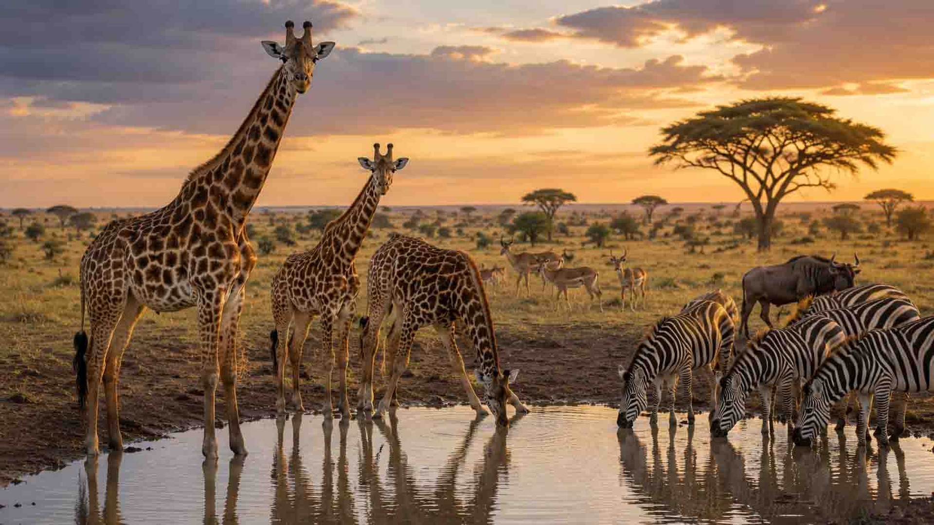 Northern circuit safari route